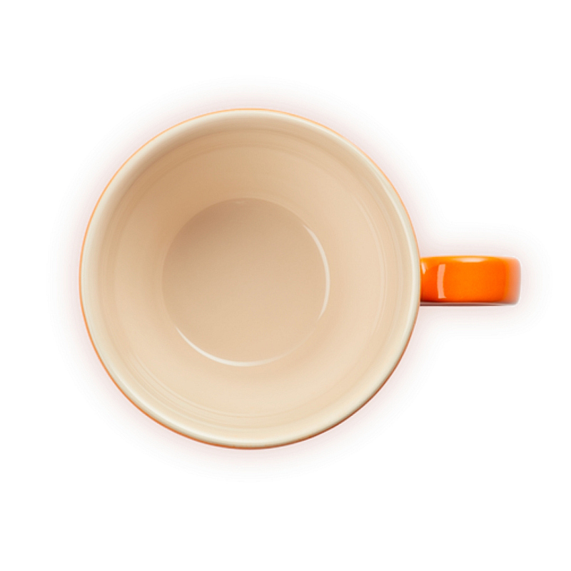 Le Creuset Cappuccino Mug OrangeRed Knivesworld.eu